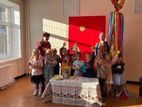 Масленица в детском саду — фотография 1