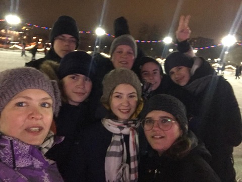 На катке в Долгопрудном — фотография 2