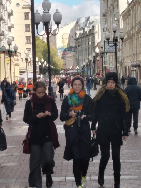 Экскурсия по осенней Москве — фотография 2