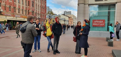 Экскурсия по осенней Москве — фотография 3